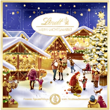 Lindt adventní kalendář Xmas Market 115g