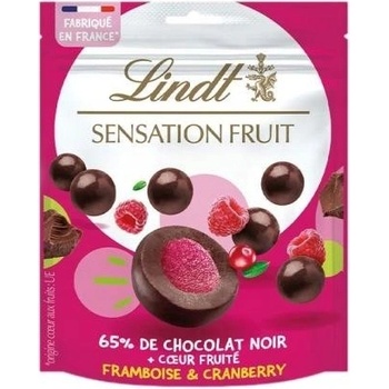 Lindt Sensation Fruit Maliny & Brusinky 160 g