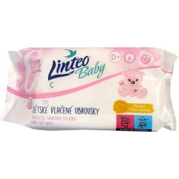 Linteo Baby vlhčené ubrousky lintdo baby měsíček lékařský 72 ks