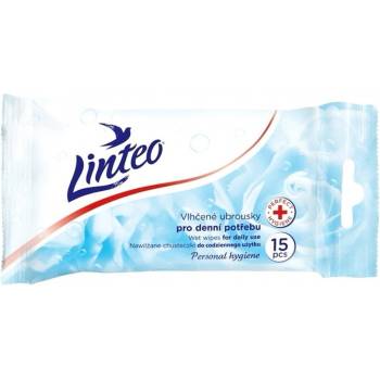 Linteo Ubrousky vlhčené Aloe vera cestovní 15 ks