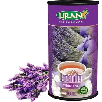 Liran White Tea Lavander bílý čaj s levandulí 40 x 1,5 g