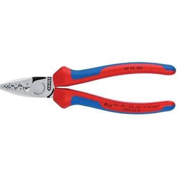 Lisovací kleště 180 mm na koncové dutinky Knipex 97 72 180 (K 97 72 180)