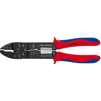 Lisovací/krimpovací kleště Knipex 97 22 240 na oka, spojky a fastony