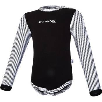 Little Angel Body smyk DR pruh Outlast® černá pruh bíločerný