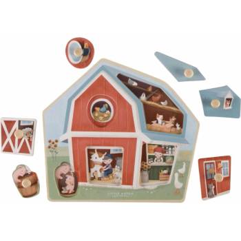 Little Dutch vkládací puzzle Farma