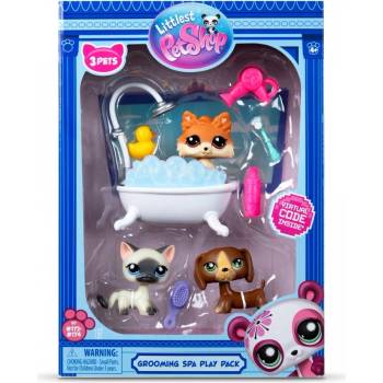 Littlest Pet Shop Koupelnový Set 3 Figurky