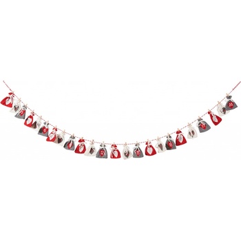 LIVARNO home Adventní kalendář filcové pytlíky