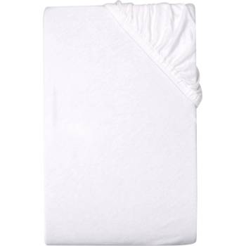 LIVARNO Žerzejové napínací prostěradlo bílé 180-200x200
