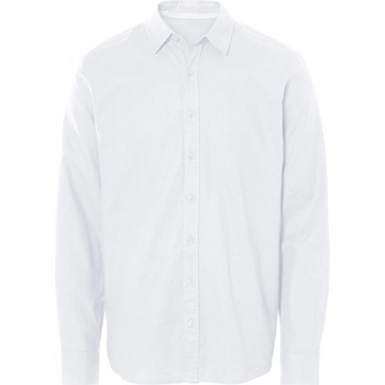 Livergy pánská lněná košile bílá