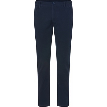 Livergy pánské chino kalhoty normální výška pasu navy modrá
