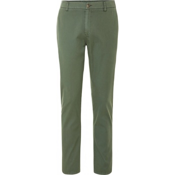 Livergy pánské kalhoty úzký střih zelená