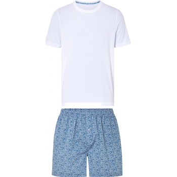 Livergy pánské pyžamo bílá/modrá