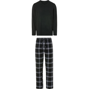 Livergy pánské pyžamo dlouhé černé