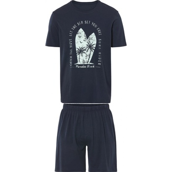 Livergy pánské pyžamo navy modrá