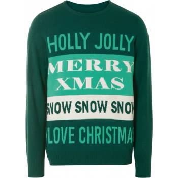 Livergy pánský vánoční svetr zelená