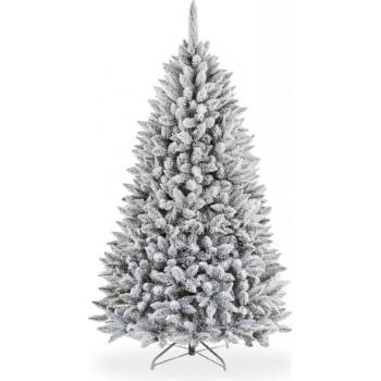 LIVERO Umělý vánoční stromek - Smrk skandinávský - zasněžený - 120 cm