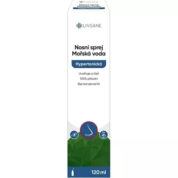 Livsane Mořská voda hypertonická 120 ml