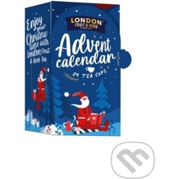 London Herb Čajový adventní kalendář 8 x 3 x 2 g