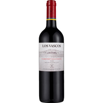 Los Vascos Cabernet Sauvignon 2022 14% 0,75 l (holá láhev)
