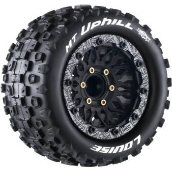 Louise RC MT-UPHILL SOFT 1/10 12mm 14mm a 17mm odnímatelný hex Černé disky 2 ks