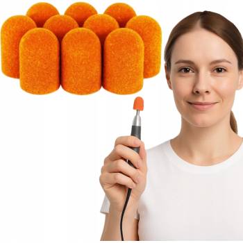 Lukas Podological Kloboučky brusné Oranžové 10ks 150/10