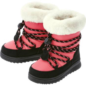 lupilu Dívčí zimní obuv růžová/černá