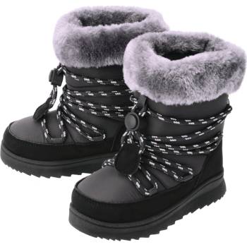 lupilu Dívčí zimní obuv šedá/černá