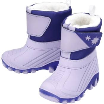 lupilu Dívčí zimní svíticí obuv lila fialová