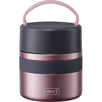 Lurch Nerezová termo nádoba 500 ml zlatorůžová