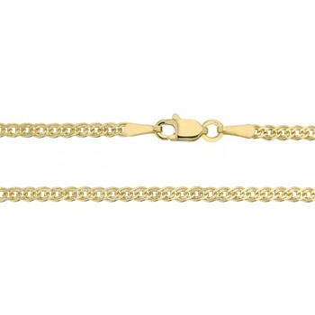 Luxur řetízek Cedia typu rombo žluté zlato 3640061-0-22-0