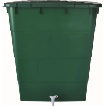 M.A.T. sud na dešť.vodu 200l PH hranatý s kohoutkem+víko