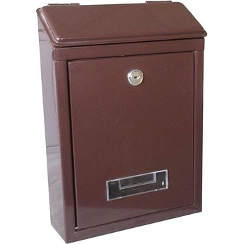 M.A.T. Group schránka 21 × 30 × 6 cm, hnědá
