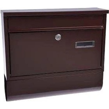 M.A.T. Group schránka Radim 36 × 32 × 9 cm, hnědá s rourou