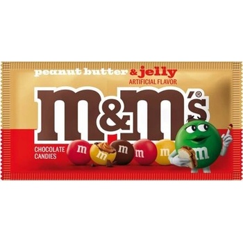 M&M's čokoládové bonbony s arašídovým máslem a džemem 40 g