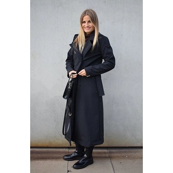 M.ASCH-Be original Long Trench Coat Black