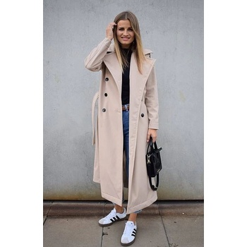 M.ASCH-Be original Long Trench Coat Cream