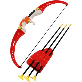 MAC TOYS Luk plastový set se 3 šípy s přísavkami