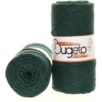 Maccaroni Cotton Macrame Large 3mm tmavě zelená 909-223