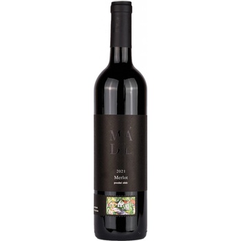 Mádl Edice Merlot pozdní sběr 2022 13% 0,75 l (holá láhev)