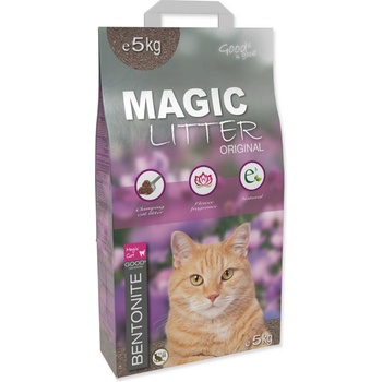Magic Cat Magic Litter Bentonite Original Flowers 10 kg
