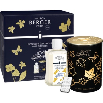Maison Berger Paris Elektrický Černý difuzér na dálkové ovládání Lolita Lempicka 475 ml