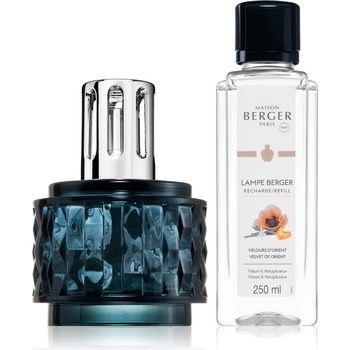 Maison Berger Paris Variation Variation Grey katalytická lampa + Velvet of Orient náplň do katalytické lampy 250 ml