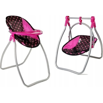 Majlo Toys Alice a houpačka 2v1 černá