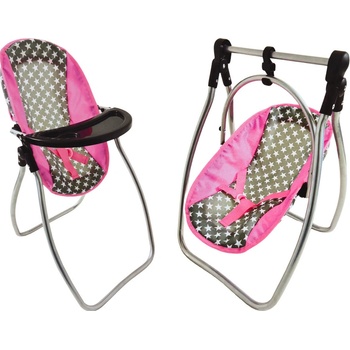 Majlo Toys Alice a houpačka 2v1 šedá