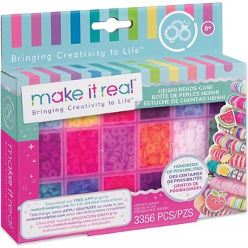 make it real Výroba náramků heishi