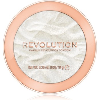 Make-up Revolution London Re-loaded Vysoce pigmentovaný pudrový rozjasňovač Golden Lights 10 g