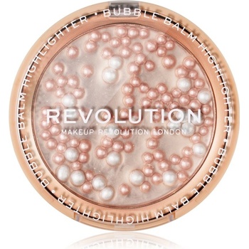 Makeup Revolution Bubble Balm gelový rozjasňovač Icy Rose 4,5 g