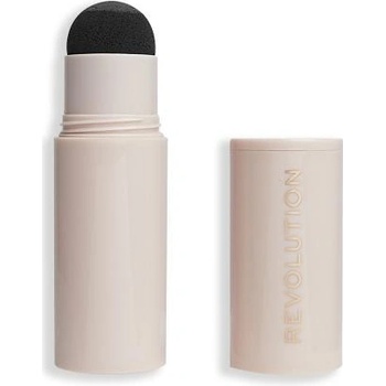 Makeup Revolution London Brow Powder Stamp & Stencil pudr na obočí se šablonami Granite 0,65 g