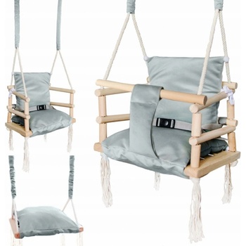 Malatec 8335 Interiérová houpačka 3v1 šedá