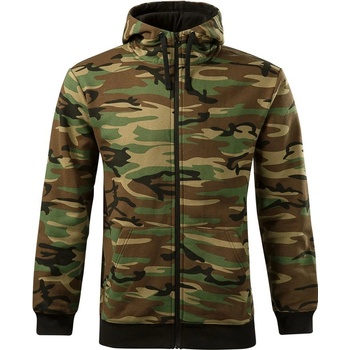 Malfini Camo zipper C1933 camouflage brown